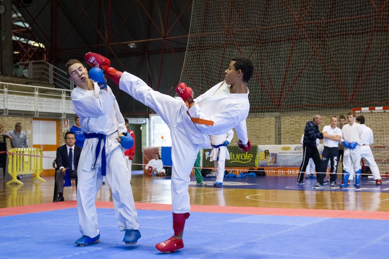 Jornada de Kumite en Berriozar.